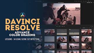 DaVinci Resolve Scene Cut Detection | Split Video Into Clips for Color Grading (Hindi)
