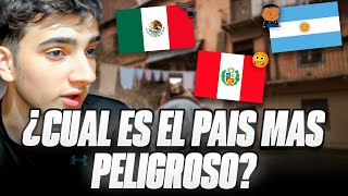 ¿CUALES SON LOS PAISES MAS PELIGROSO DE LATINOAMERICA Y ESPAÑA? ¿LOS PREJUICIOS SON REALES? REACCION
