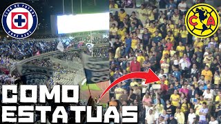 ¡Los que ponen corazón! Afición de Cruz Azul DEJA CALL4DA a la del América