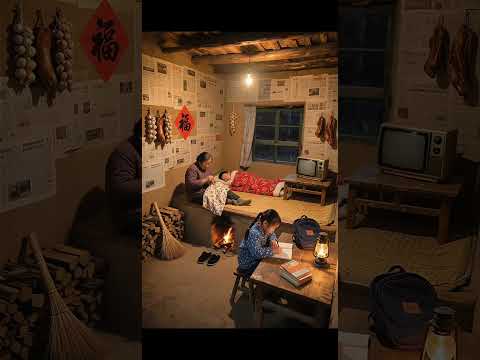 在皑皑白雪覆盖的深山之中,一户人家隐居山洞,外面大雪纷飞,他们静静享受着这个与世隔绝的生活。 #隐居 #隐居生活 #暴风雪 #雪 #雪景 #雪花ラミィ #大雪 #下雪 #农村生活 #暴风雪