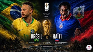 Haiti vs Brezil | Mondial 2026 | Dominique Simon's highlights 🇭🇹🇧🇷🔥