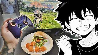 APROVEITANDO o DIA com o MEU PC GAMER e Crimson Desert