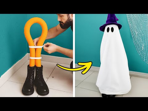 TURN TRASH INTO HALLOWEEN TREASURES! ♻️ Spooky Upcycling DIYs For Your Home! 💀