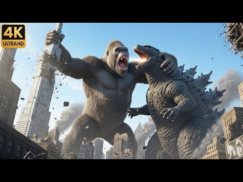 KingKong vs Godzilla – Epic Ending Scene After the Titan War!
