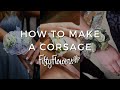 Wrist Corsage Making Techniques
