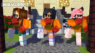 adambarai first meet dogday family aphmau and friends - minecraft animation #shorts
