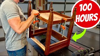 When a Simple Build Becomes a Nightmare || Side Table Build From Start to Finish