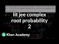 Complex Cube Roots of Unity and Probability
