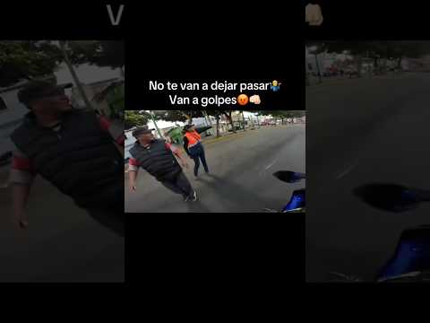 No te van a dejar pasar😱Te van a Golpear😡👊🏻
