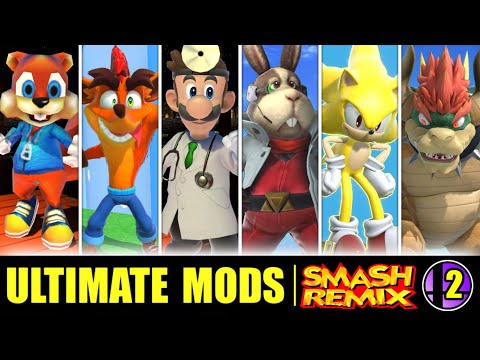 Smash Remix Characters in SMASH ULTIMATE! (Part 2)