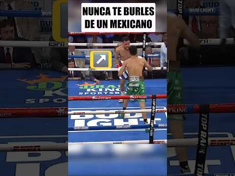 Nunca dejes levantarse a un mexicano de la lona 🔥🇲🇽 #fight #boxeomexico #mexicanos #boxeo #mma