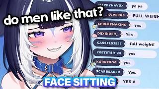 Lily asks if men like to be sat on