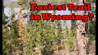 Hiking Lake Christine Trail, Wyoming
