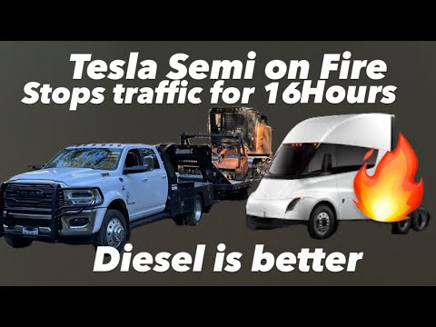 Why I won’t  trade my Diesel for electric Semi.. Major Problem with ELECTRIC VEHICLES