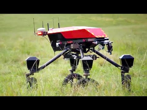 This AI-Powered Robo Farmhand Herds Cows & Assesses Pasture Health for Grazing