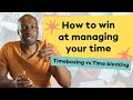 Time Management Techniques: Timeboxing and Monotasking
