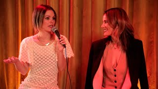Rachel Bilson & Olivia Allen Discuss the Ghost They Had on Their Podcast, ‘Broad Ideas’