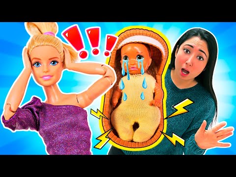 ¿Barbie no sabe cuidar bebés? Juegos para niñas.