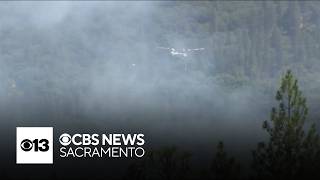 YouTube video thumbnail: Brush Fire in Yuba County Flares up Prompting Evacuation Order