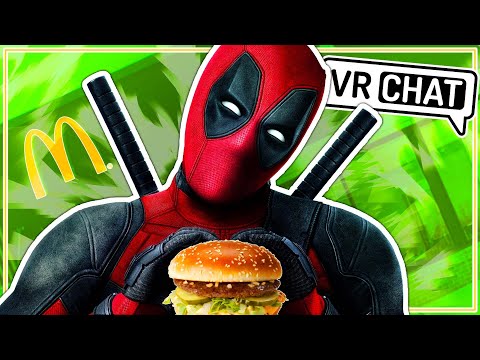 DEADPOOL Goes To McDonald's At 3am (VRChat: Funny Moments!)