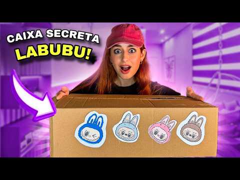 CAIXA SECRETA DE LABUBU!!! 😱