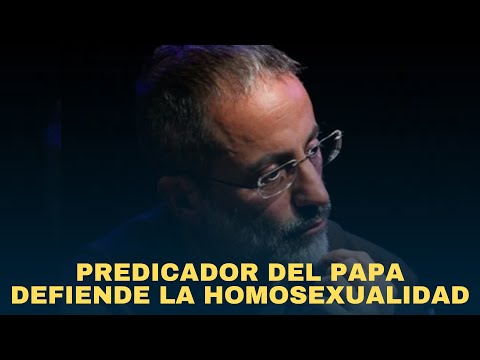 Padre Pasolini, predicador oficial del Vaticano, insinua la homosexualidad de Jesus y los apóstoles