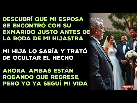 Un hombre descubrió que su esposa lo engañaba con su ex justo antes de la boda de su hija...