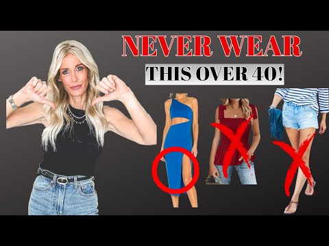 OVER 40?  5 Summer Items You Should Ditch From Your Closet ASAP! | Fashion Over 40
