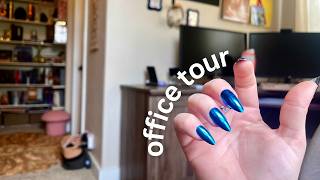 office walkaround asmr tour - whispers & taps for sleep