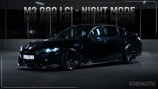 INSANE BMW M3 G80 LCI | Carbon - Wide Wheels | Cinematic Night Ride