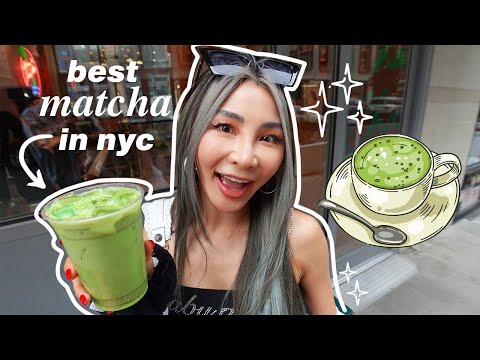 trying EVERY MATCHA in NEW YORK CITY 🍵