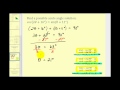Trigonometric Identities and Angles