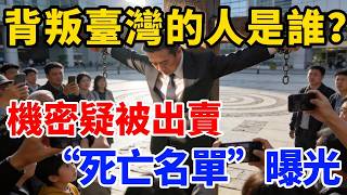 驚天內幕！拿著台灣的好處，轉頭就把機密賣了？這份「死亡名單」曝光，讓背叛者無所遁形！