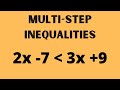 Understanding Multi-Step Inequalities