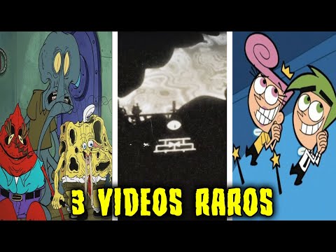 3 VIDEOS RAROS de DIBUJOS ANIMADOS que TE DEJARAN PENSANDO