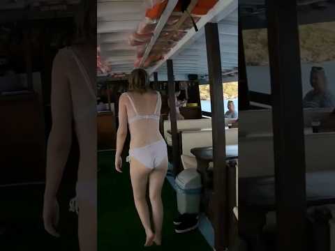 #Marmaris - #Hisarönü Boat Trip - Yummy Russian Boat Bunnies - Amazing Views