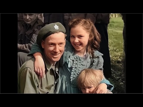 Schitterende gerestaureerde filmbeelden van 80 jaar bevrijding van Nederland in kleur.