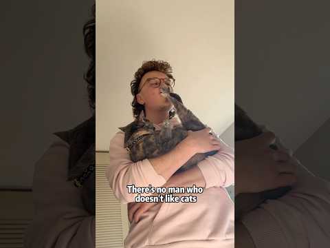 Man love cat 🥰 #cats #cat #catlover #catvideos #fyp #foryou