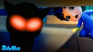 Monster Under the Bed Song | Spooky Kids Songs & Nursery Rhymes | Baby Blue