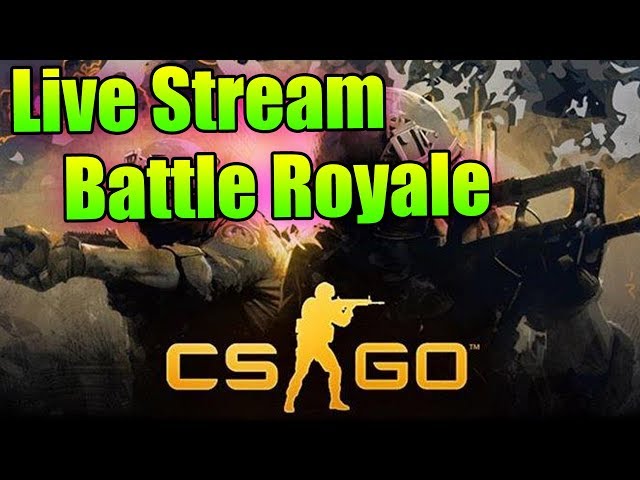 Live CSGO Battle Royale Exploration