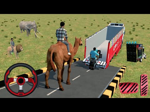 Camel 🐪 Aur Bullet Bike 🔥 Ko Truck Se Transport Kiya 😱 Ultimate Gaming Challenge #truck #games