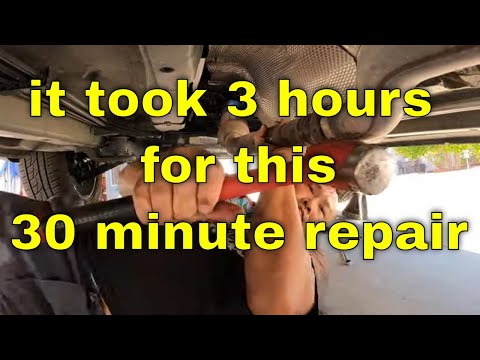 P0420 Dodge Journey  Catalytic Converter Replacement | Fix it Angel