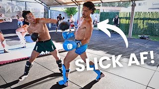 The Most Evasive & Trickiest Fighter I've Sparred 🥷
