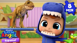 ¡Somos dinosaurios! 🦖🦕 Canciones Infantiles 🎵 Little Angel Español