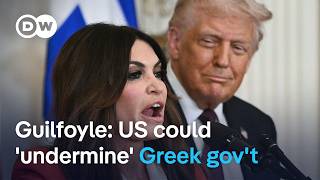 YouTube video thumbnail: Trump's Greece Ambassador Steps Down: What Is Guilfoyle Accused of?