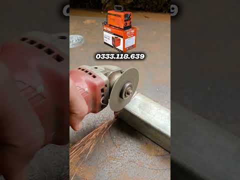 🔥 Mẹo đấu sắt hộp vuông với ống tròn khít rịt 90 độ – thợ mới xem xong làm được luôn!#MeoCoKhi