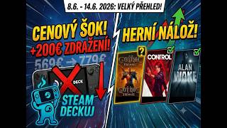 Vyplatí se teď Steam Deck? Valve mění pravidla! 😱 Nový Gothic a Brutální Slevy!