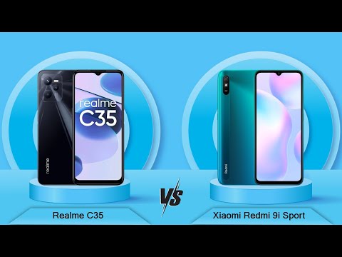 (ENGLISH) Realme C35 Vs Xiaomi Redmi 9i Sport - Full Comparison [Full Specifications]