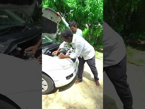 Car Engine ல சமைக்கா முடியுமா | Cooking in Car Engine #Shorts Creative Experiment  #cebala #cemuthu