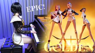 『Golden』KPop Demon Hunters EXPERT Piano Cover！⭐HUNTR/X⭐Sheet Music⭐Ru's Piano